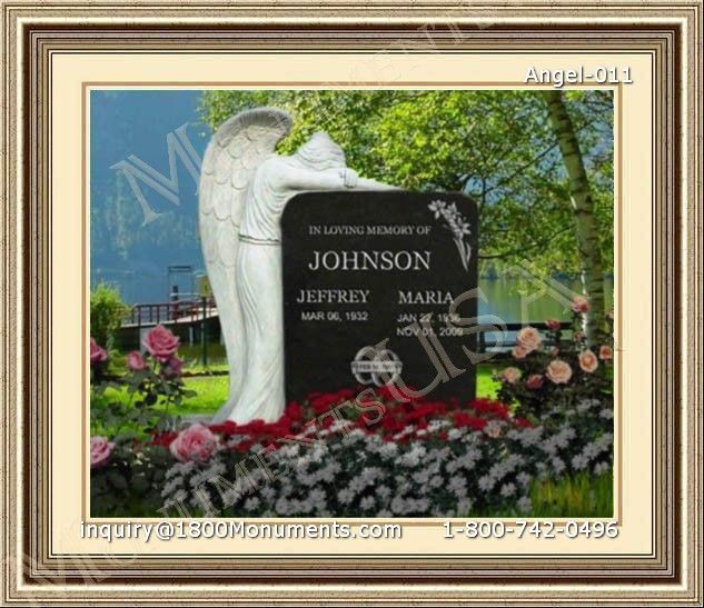 Angel Headstone 011