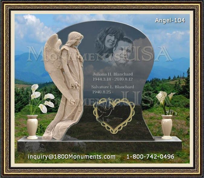 Angel Headstone 104