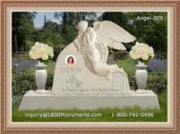 Angel Headstone 009