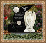 Angel Headstone 012