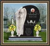 Angel Headstone 065