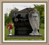 Angel Headstone 233