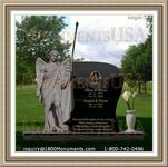 Angel Headstone 244