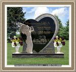 Heart Gravestone 040