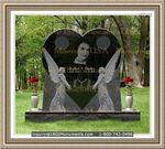 Heart Gravestone 043