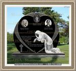 Heart Gravestone 049