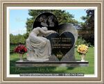 Heart Gravestone 174